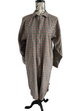 WOOLRICH Women's Light Weight Plaid Shirt Jacket Size Medium